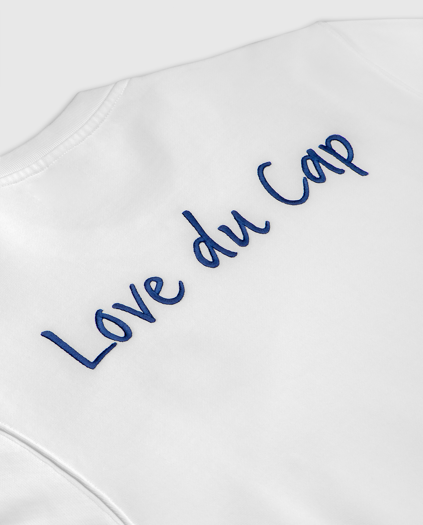 "Love du Cap" Embroidered Crewneck