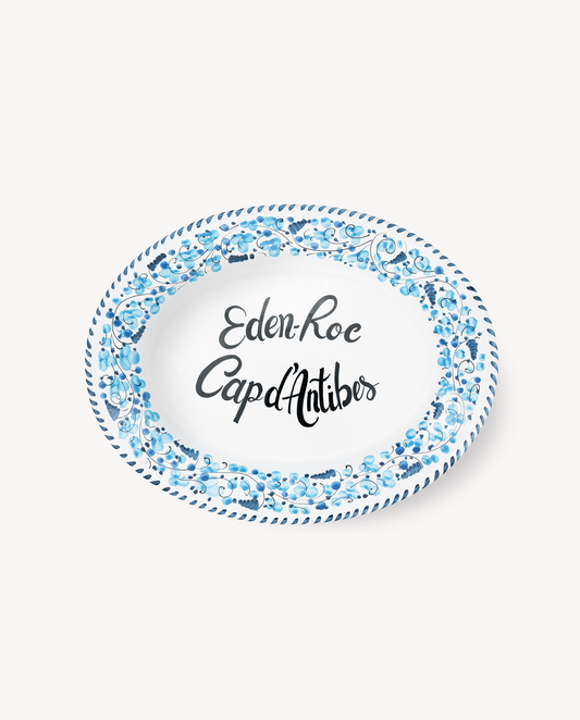 Oval flat dish - 35 cm