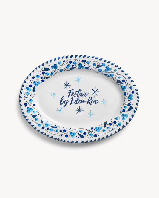 Plat ovale plat édition fêtes