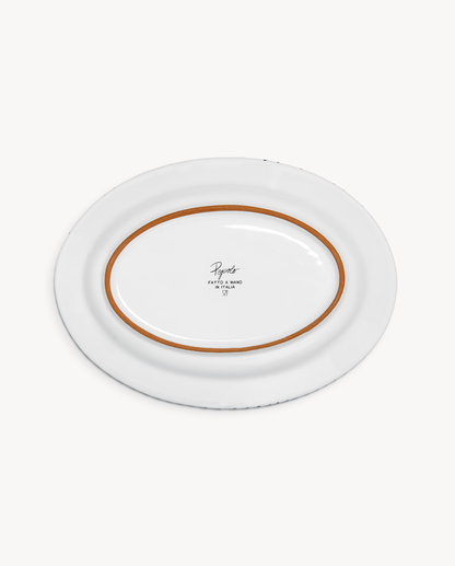 Plat ovale plat édition fêtes