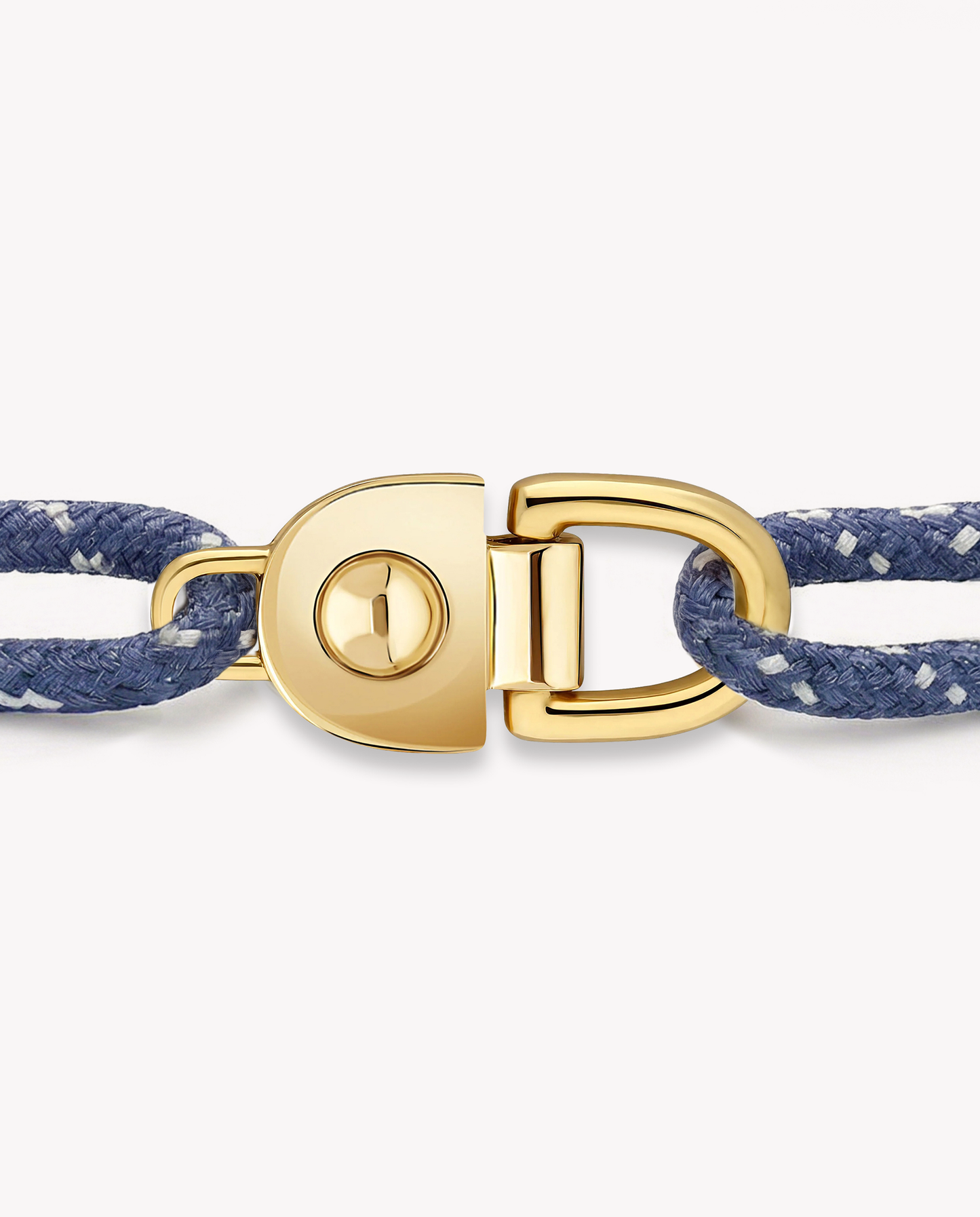 Gold Rivet Cord Bracelet