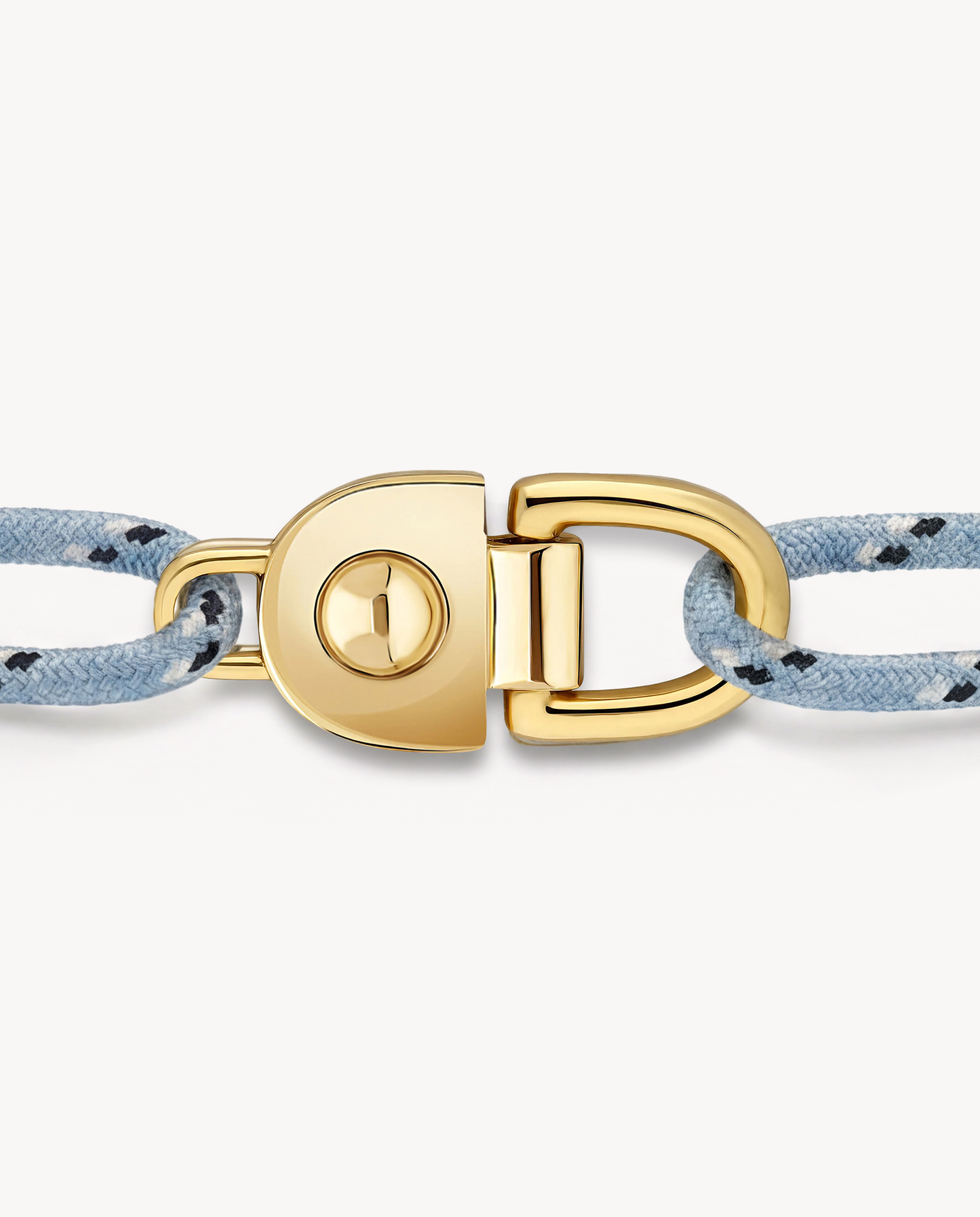 Gold Rivet Cord Bracelet
